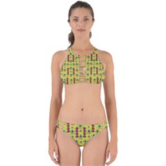 Power Can Be Flowers And Ornate Colors Decorative Perfectly Cut Out Bikini Set by pepitasart