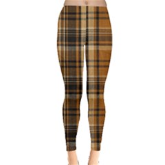 Tartan Design Leggings  by impacteesstreetwearfour