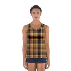 Tartan Design Sport Tank Top  by impacteesstreetwearfour