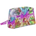 Music Abstract Sound Colorful Wristlet Pouch Bag (Large) View1