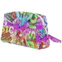 Music Abstract Sound Colorful Wristlet Pouch Bag (Large) View2