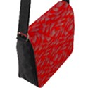 Background Abstraction Red Gray Flap Closure Messenger Bag (L) View2