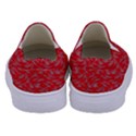 Background Abstraction Red Gray Kids  Canvas Slip Ons View4