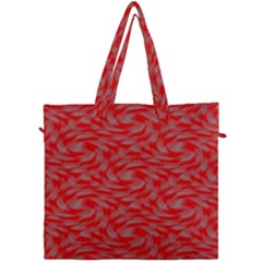 Background Abstraction Red Gray Canvas Travel Bag