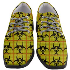 Biohazard Sign Women Heeled Oxford Shoes