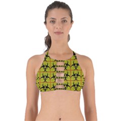 Biohazard Sign Perfectly Cut Out Bikini Top