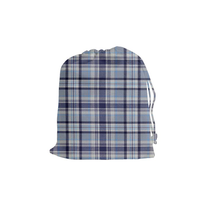 Tartan Design 2 Drawstring Pouch (Medium)