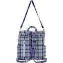 Tartan Design 2 Crossbody Backpack View3