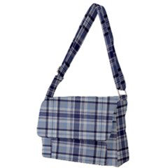 Tartan Design 2 Full Print Messenger Bag (l) by impacteesstreetwearfour