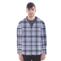 Tartan Design 2 Men s Hooded Windbreaker View1