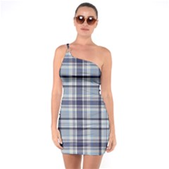 Tartan Design 2 One Soulder Bodycon Dress by impacteesstreetwearfour