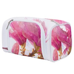 Magnolia Roze Aquarel Watercolor Toiletries Pouch