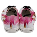 Magnolia Roze aquarel watercolor Men s Low Top Canvas Sneakers View4