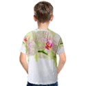 Phalenopsis orchid white lilac watercolor aquarel Kids  Cotton Tee View2