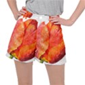 Spring Tulip red watercolor aquarel Ripstop Shorts View1