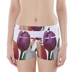 Tulips Spring Bouquet Boyleg Bikini Wrap Bottoms by picsaspassion