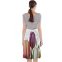 Tulips spring bouquet Midi Beach Skirt View2