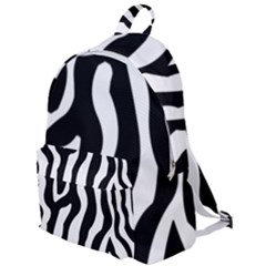 Wild Zebra Pattern Black And White The Plain Backpack