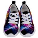 Colorful Neon Art Light rays, rainbow colors Kids  Lightweight Sports Shoes View1