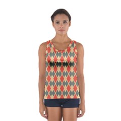 Illustrations Triangle Sport Tank Top  by Mariart