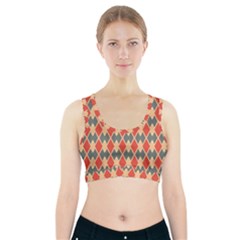 Illustrations Triangle Sports Bra With Pocket by Mariart