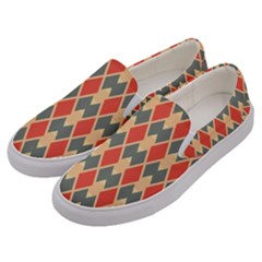 Illustrations Triangle Men s Canvas Slip Ons by Mariart