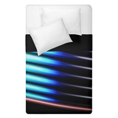 Motion Line Illustrations Duvet Cover Double Side (single Size)