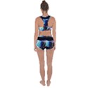 Motion Line Illustrations Racerback Boyleg Bikini Set View2