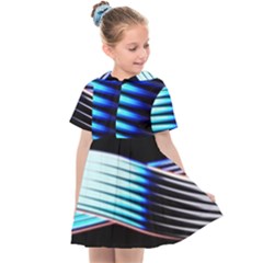 Motion Line Illustrations Kids  Sailor Dress