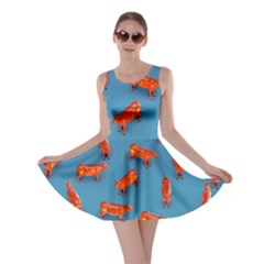 Illustrations Cow Agriculture Livestock Skater Dress by HermanTelo