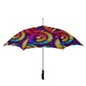 Abstract Background Spiral Colorful Straight Umbrellas View3