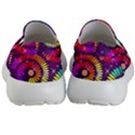 Abstract Background Spiral Colorful Kids  Lightweight Slip Ons View4