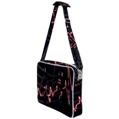 Music Wallpaper Heartbeat Melody Cross Body Office Bag