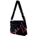 Music Wallpaper Heartbeat Melody Full Print Messenger Bag (S) View2