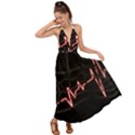 Music Wallpaper Heartbeat Melody Backless Maxi Beach Dress View1