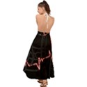 Music Wallpaper Heartbeat Melody Backless Maxi Beach Dress View2