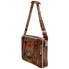 Steampunk Design Cross Body Office Bag by FantasyWorld7