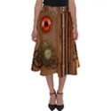 Steampunk Design Perfect Length Midi Skirt View1