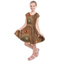 Steampunk Design Kids  Short Sleeve Dress View1