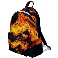 Can Walk On Fire, Black Background The Plain Backpack