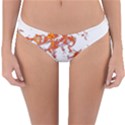 Can Walk on Fire, white background Reversible Hipster Bikini Bottoms View1