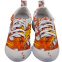 Can Walk on volcano Fire, white background Kids Athletic Shoes View1