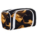 Can Walk on volcano Fire, black background Toiletries Pouch View2