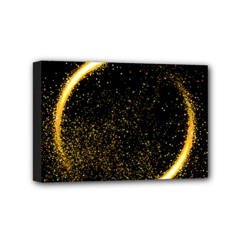 Cosmos Comet Dance, Digital Art Impression Mini Canvas 6  X 4  (stretched) by picsaspassion