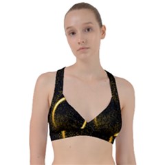 Cosmos Comet Dance, Digital Art Impression Sweetheart Sports Bra by picsaspassion