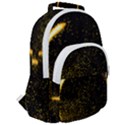 Cosmos comet dance, Digital art impression Rounded Multi Pocket Backpack View2