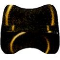 Cosmos comet dance, Digital art impression Velour Head Support Cushion View2