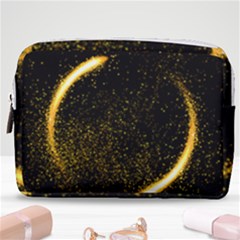 Cosmos Comet Dance, Digital Art Impression Make Up Pouch (medium) by picsaspassion