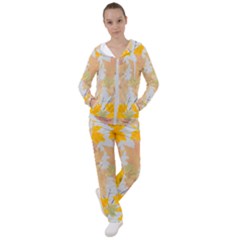 Autumn Maple Leaves, Floral Art Women s Tracksuit by picsaspassion