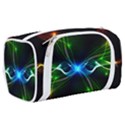 Colorful Neon Art Light rays, rainbow colors Toiletries Pouch View2